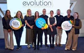Evolution BPS Living Wage and Pension Employer